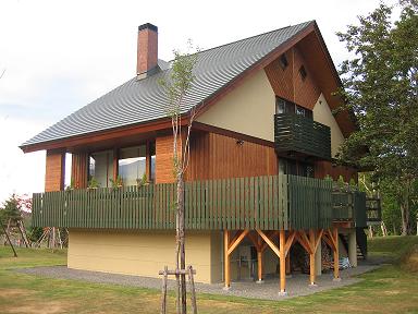 大きなテラスのある家6